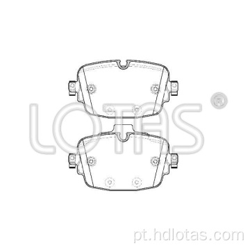 Matriz de conjunto de pastilhas de freio